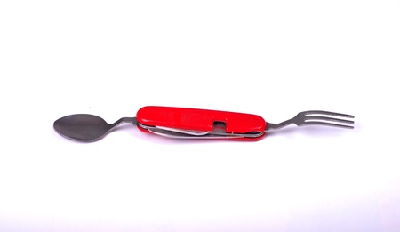 swiss knife の写真素材