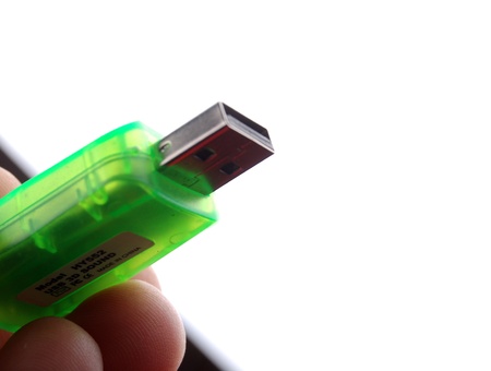  usb audio card on red back