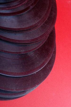 Dirty vinyl records