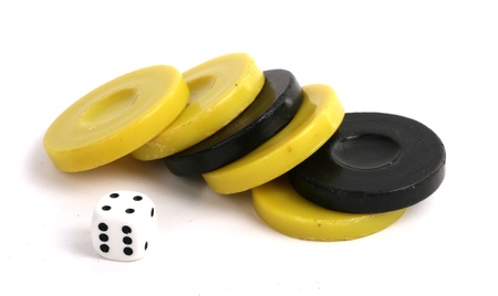 dice and keyの写真素材