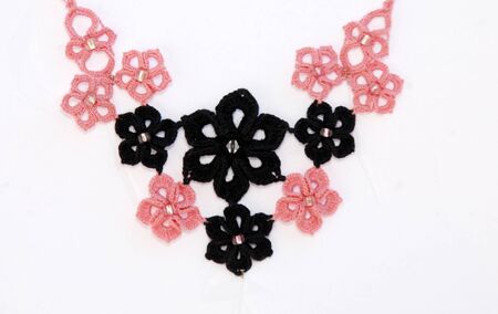 necklace,embroideredの写真素材