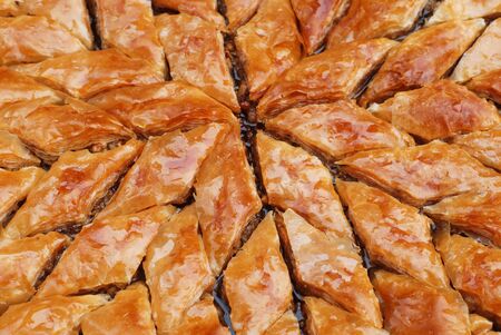 baklava, turkishの写真素材