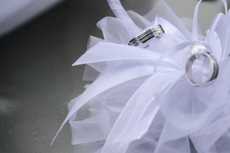Wedding ringsの写真素材