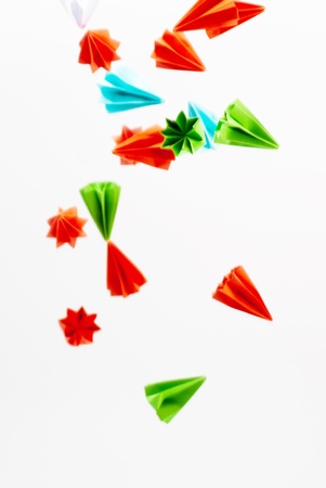 origami unitsの写真素材