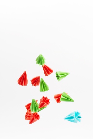 origami unitsの写真素材