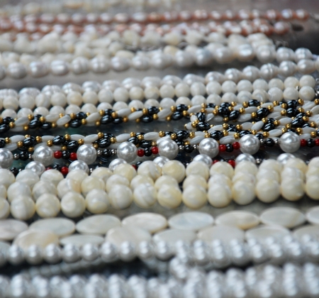 pearls for saleの写真素材