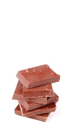 Closeup detail of chocolate partsの写真素材