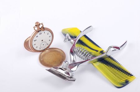 Set Of Hairdressing Accessoriesの写真素材