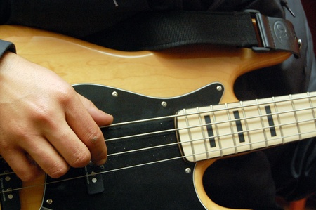 bass guitaristの写真素材