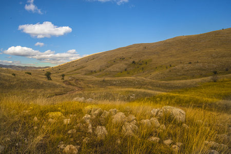 landscape in macedonia の写真素材