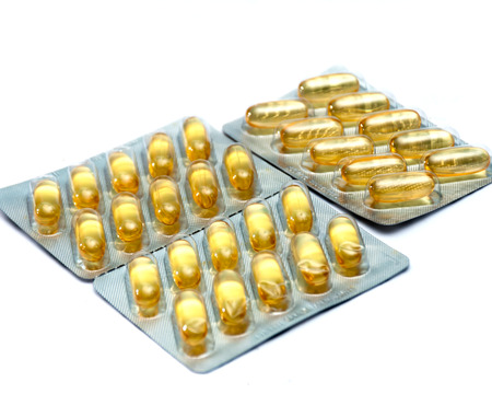omega 3 capsules anti oxidantの写真素材