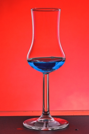 Blue Martini Curacao Cocktailの写真素材