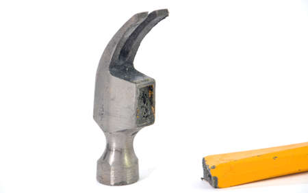Broken hammerの写真素材