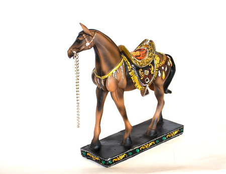 horse figurineの写真素材