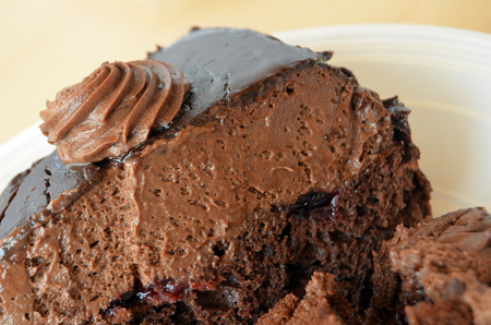 Slice Of Chocolate Cakeの写真素材