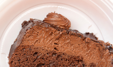 Slice Of Chocolate Cakeの写真素材