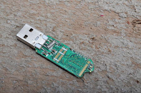 Naked usbの写真素材