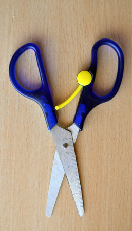 Scissors with one metering bladeの写真素材