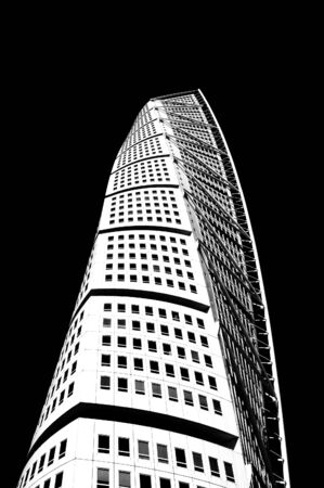Turning Torso, Malmo Swedenのeditorial素材