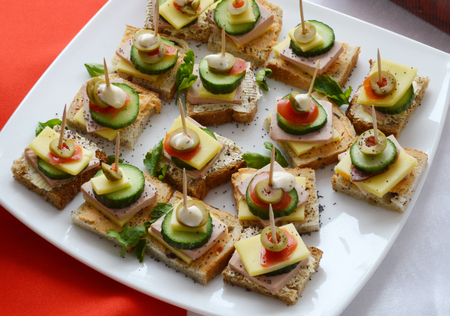 canape foodの写真素材
