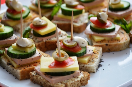 canape foodの写真素材