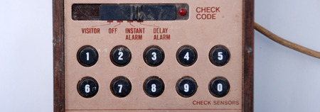 Old Home Security Alarmの写真素材