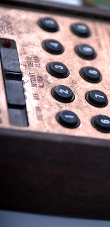 Old Dusty Home Security Alarmの写真素材