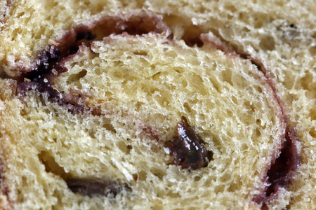 Easter sweet bread, macro, の写真素材
