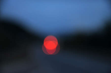 red bokeh circleの写真素材