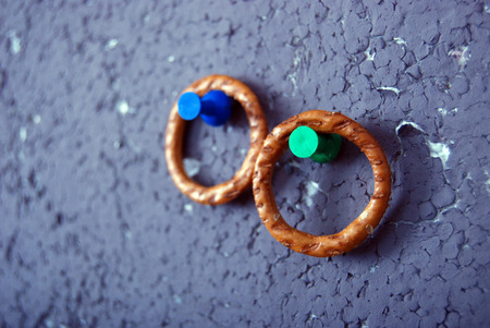 Ring crackersの写真素材