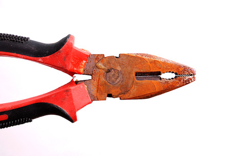 new rusty pliersの写真素材