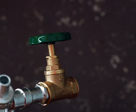 water valve and tapの写真素材