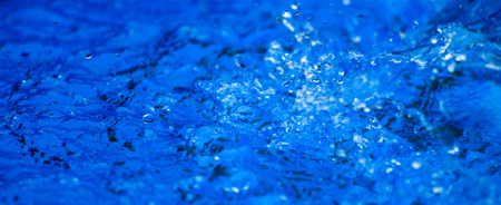 Blue water bubbles,picture of aの写真素材