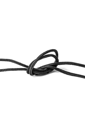 Rope isolated on white background,picture of aの写真素材