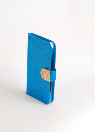 Picture of a Blue Fashionable design  case for smartphoneの写真素材