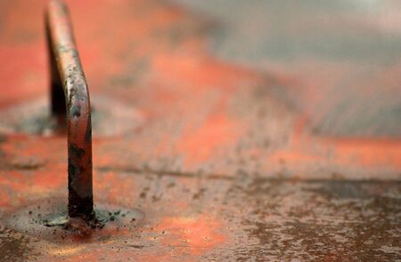 picture of a           metal corroded textureの写真素材