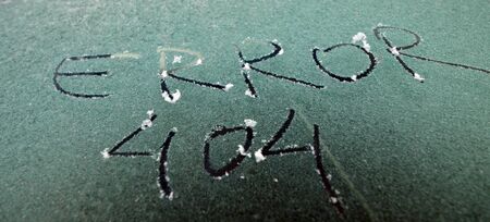 picture of a frost surface with hand writen  textの写真素材