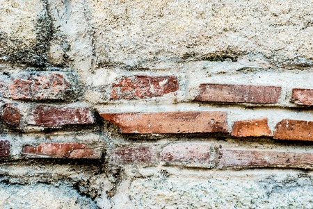 Picture of a Old brick wall backgroundの写真素材