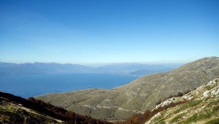 Picture of a National park Galicica, Macedoniaの写真素材