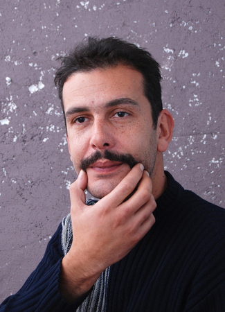 man with mustachesの写真素材