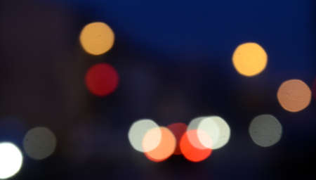 defocused bokeh lights. Nightlife theme
