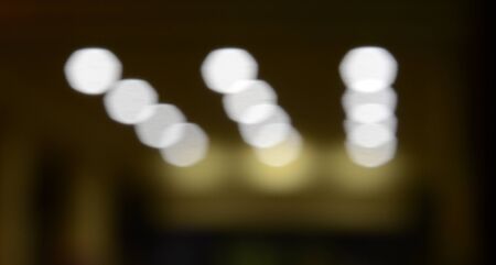defocused bokeh lights. Nightlife themeの写真素材
