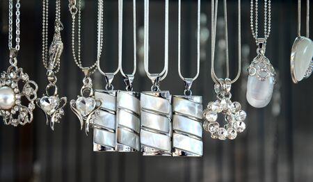 Picture of aCheap bijouterie on the street marketの写真素材