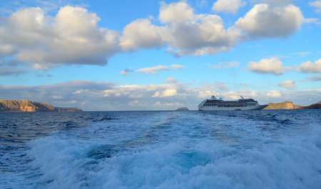 Picture of a Famous travel destination Santorini Island ,Greeceの写真素材