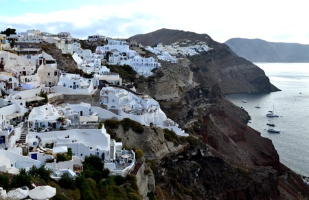 Picture of a Famous travel destination Santorini Island ,Greeceの写真素材