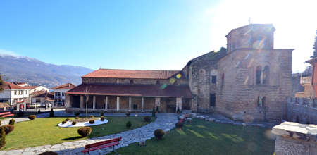 Picture of an Old architecture of Ohrid, Macedonaの写真素材