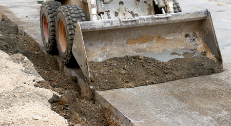 picture of a Road repairing works