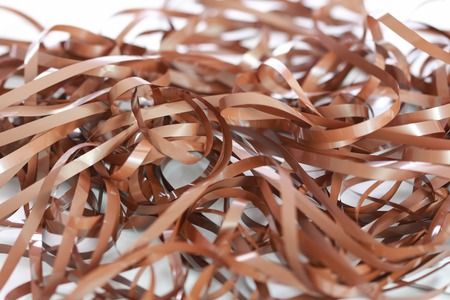 picture of a audio casette tape, macro pictureの写真素材