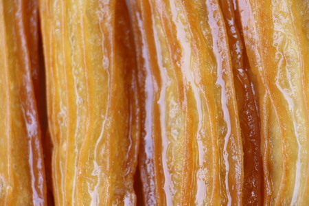 Turkish traditional dessert called Tulumba