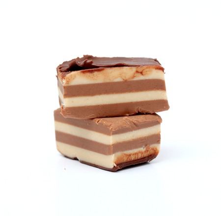 Picture of amelted chocolate bonbonの写真素材